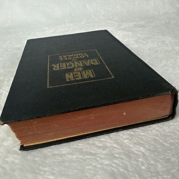 Men of Danger 1936 hardcover Book by Lowell Thomas Vintage - Picture 4 of 12